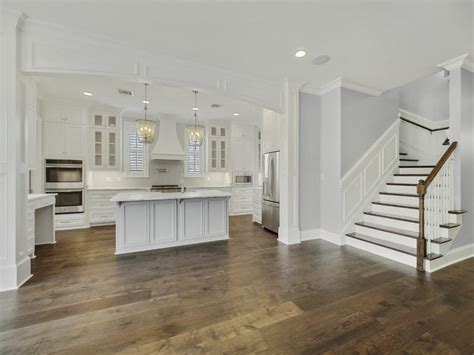 Depending on the look you want, you could have euro style legs with a detachable kick or traditional cabinet legs (which would cost more). New Orleans Wood Floors - Wood Flooring Metairie | Jim Owens Flooring