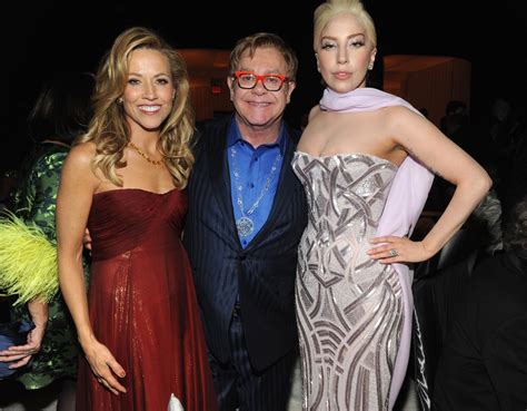 Lady Gaga And Elton John Oscar After Party March 2014 • Celebmafia