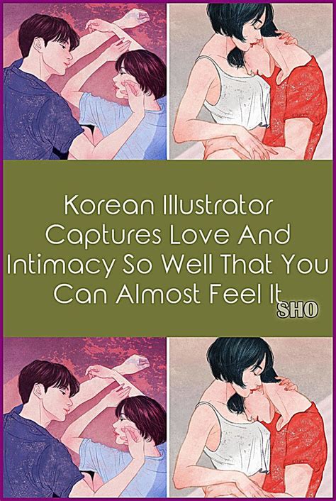 korean illustrator captures love and intimacy so well that you can almost feel it artofit