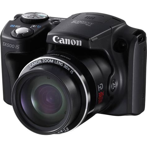 Canon Powershot Sx500 Is Digital Camera 6353b001 Bandh Photo Video