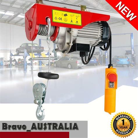Hoist uk supply a variety of electric chain hoists and trolleys from leading international lifting equipment manufacturer verlinde. Electric Hoist Winch 250kg / 500KG Garage Overhead Ceiling ...