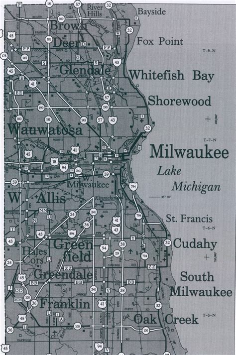 Maps Encyclopedia Of Milwaukee