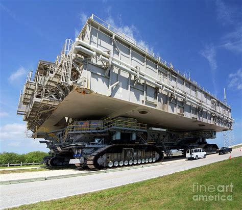 Crawler Transporter At Ksc Photograph By Mark Williamsonscience Photo