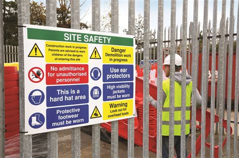 Safety Signs For The Construction Sites