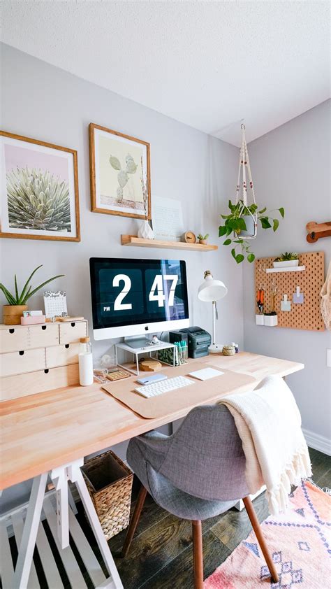 Small Home Office Makeover Healthnut Nutrition Office Room Decor
