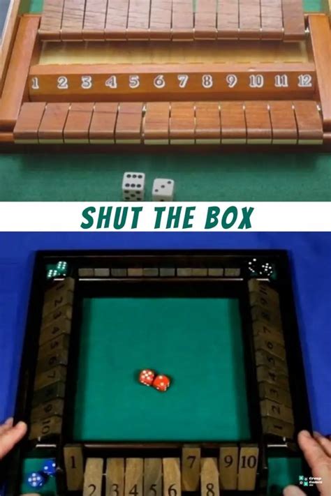 Shut The Box Rules Scoring And How To Play Group Games 101