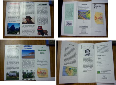 Brochure Templates For School Project