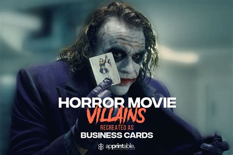 Counted among one of the most frightening hollywood movie villains of all time, macneil, in the exorcist, was possessed by a demon which compelled her to. Horror Movie Villains recreated as business cards ...