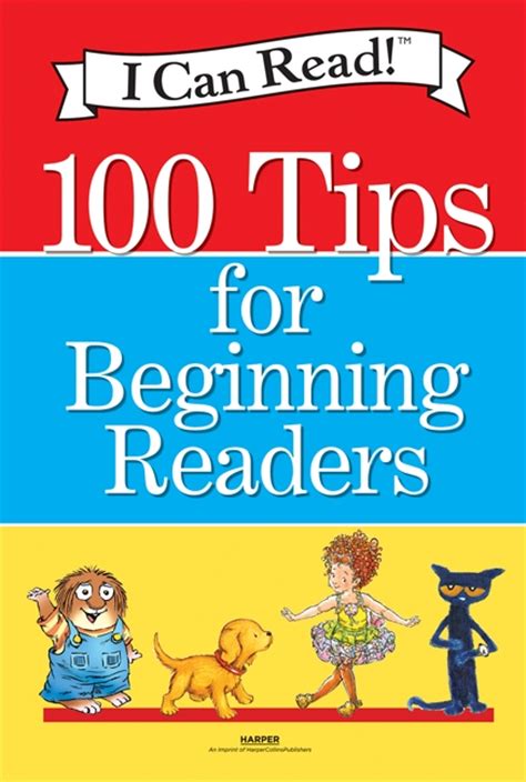 I Can Read 100 Tips For Beginning Readers I Can Read Books