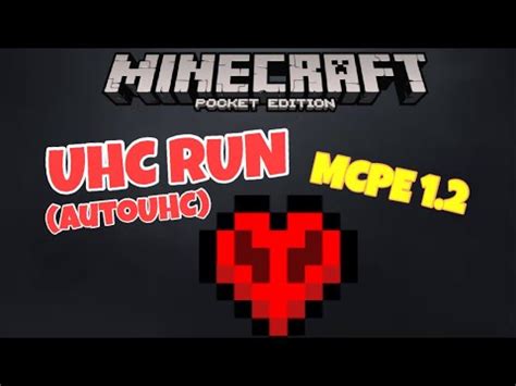 The best minecraft pe servers for you to play on your friends. BEST UHC RUN SERVER IN MCPE 1.2 - YouTube
