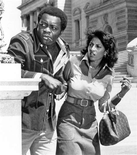 Vintageruminance “ Pam Grier With Yaphet Kotto Friday Foster 1975