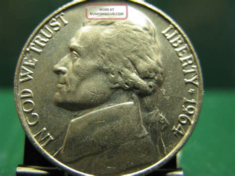 1964 P Bu Uncirculated Jefferson Nickel