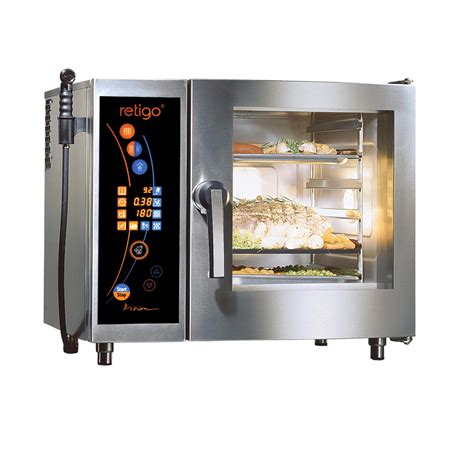 Retigo Blue Vision Combi Oven Steam Injection 7 Trays Gn11 B611i