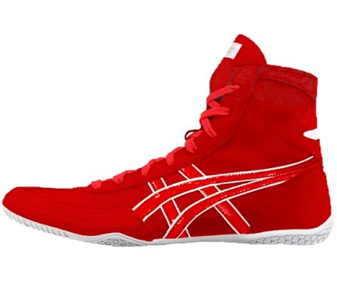 Made To Order Asics Wrestling Shoes 1083a001 Ex Eo Twr900 Red X Red X