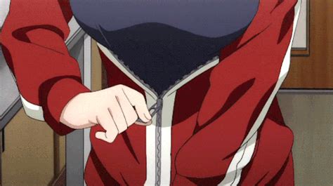 Undressing Tits Gif Part Hentai Gif