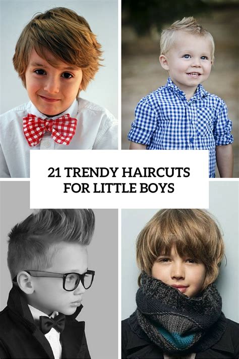 Little boy long haircuts 2016. 21 Cute And Trendy Haircuts For Little Boys - Styleoholic
