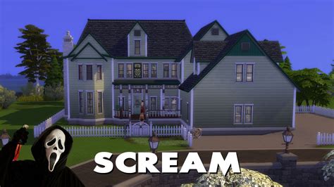 Stu Machers House Scream The Sims 4 Speed Build Youtube
