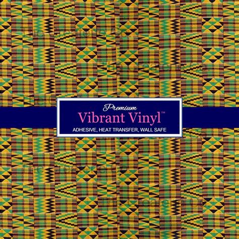 African Print HTV African Print Vinyl Kente Vinyl Print Etsy