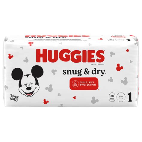 Save On Huggies Snug And Dry Disney Size 1 Diapers 8 14 Lbs Order Online