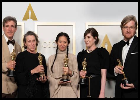 Nomadland Wins Oscar In Best Picture Director Actress