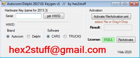 Hello, thanks for your efforts, unfortunately, the file activation delphi cars 2017 does not work. hex2stuff 2013: autocom / delphi 2017 release 1 keygen ...