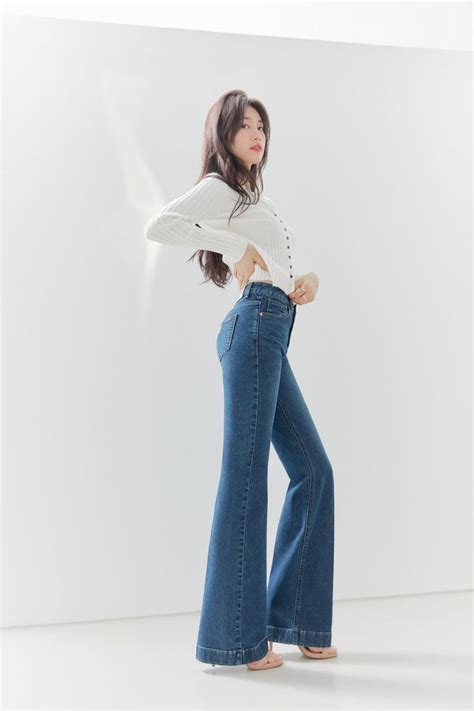 Suzy For Guess 2020 Spring Suzy Wide Jeans Collection Suzy Bae