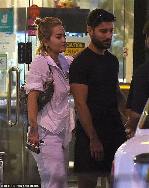 Rita Ora 29 Spotted With Business Tycoon Faton Gashi While Out In