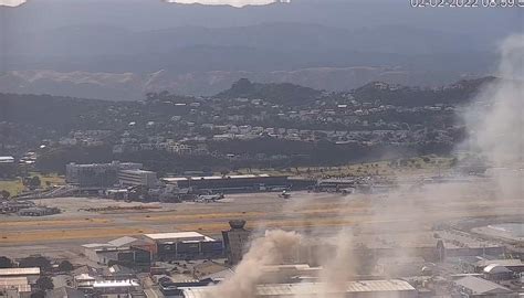 Large Fire Engulfs Property Near Wellington Airport Newshub