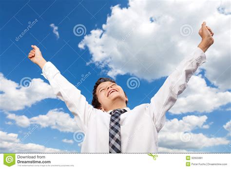 Yes finally stock image. Image of gesture, relaxing, happy - 32955981