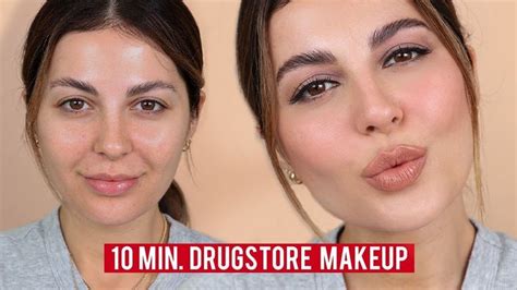 10 Minute Drugstore Makeup Tutorial Drugstore Makeup Drugstore