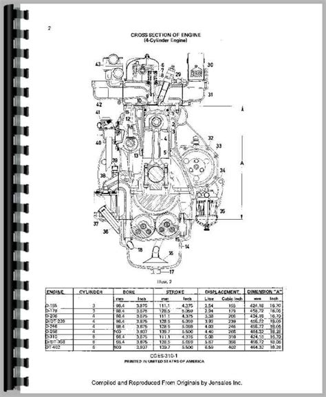 International Harvester 574 Tractor Engine Service Manual