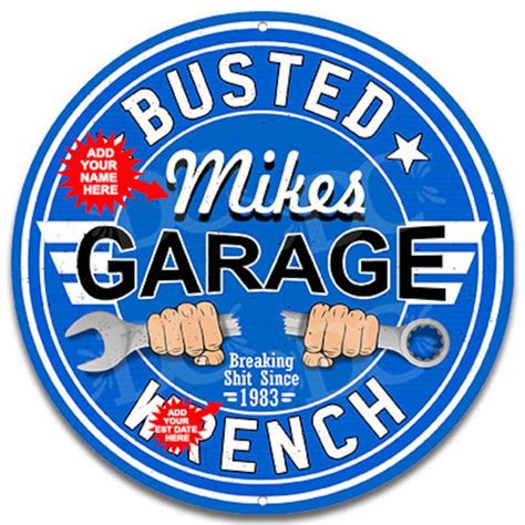 Auto Mechanic Signs Funny Car Repair Signs Funny Garage Etsy