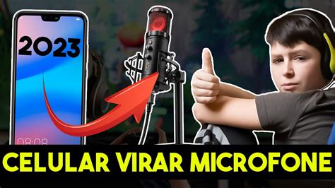 Como Usar O CELULAR De MICROFONE No PC DISCORD ETC TUTORIAL BEM