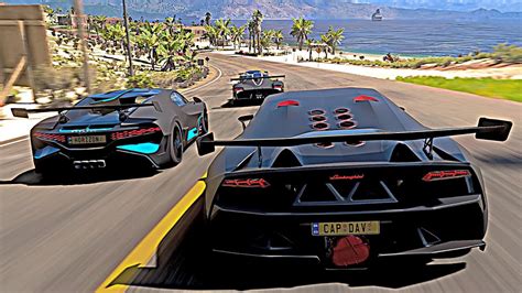 Lamborghini Sesto Elemento Forza Horizon 5 Street Racing Gameplay