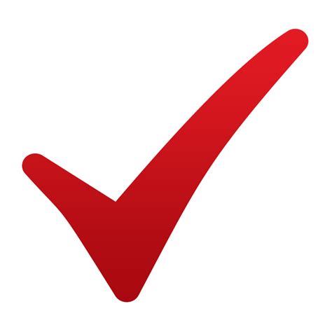 Free Red Checkmark Download Free Red Checkmark Png Images Free