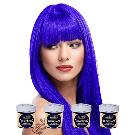 Directions hair dye by la riche! La Riche Directions Neon Blue Semi-Permanent Colour Kit ...
