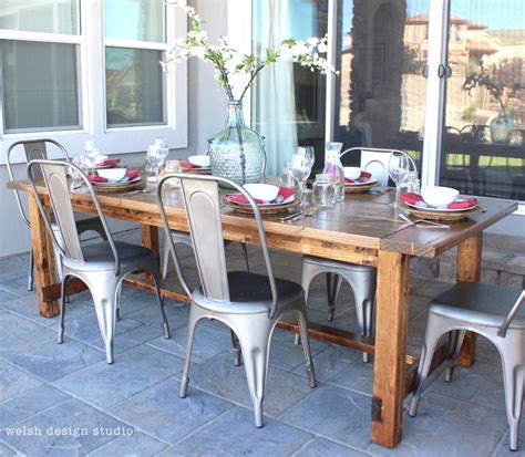 Diy Outdoor Farmhouse Table Vlrengbr