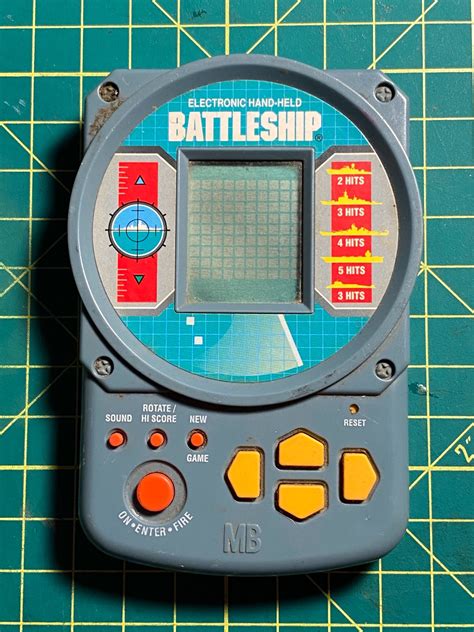Milton Bradley Electronic Hand Held Battleship Gaming Handheld