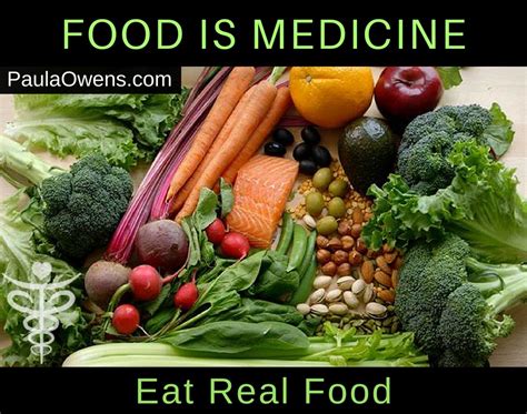 Food Is Medicine • Eat Real Food Paula Owens Ms