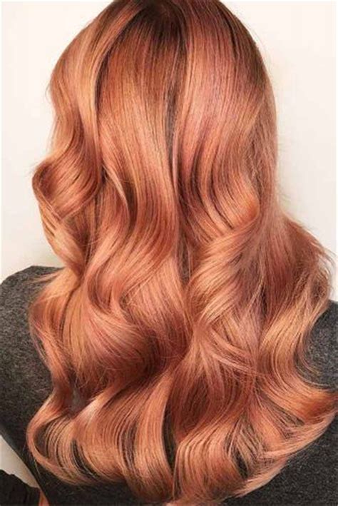 50 pretty and stunning rose gold hair color and hairstyles for your inspiration women fashion