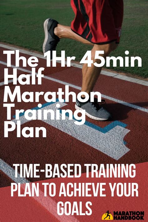145 Half Marathon Training Plan Marathon Handbook In 2020 Half