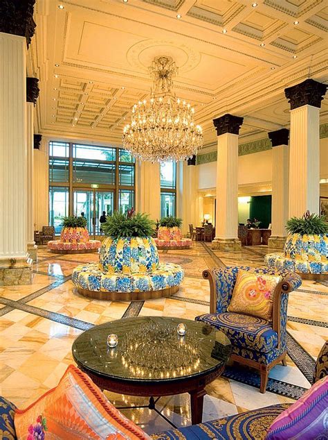 Beautiful Lobby At Palazzo Versace Gold Coast Australia Luxury