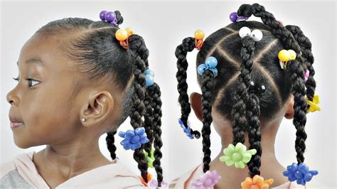 For this style you will need to moisturize natural hair, and. Cubic Twist | Kids Natural Hairstyle (With images ...