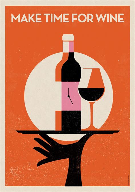 Creative Advertising Wine Advertising Art And Illustration Vintage Poster Art Retro Poster