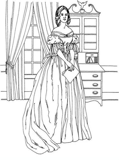 The Best Free Victorian Coloring Page Images Download From 185 Free