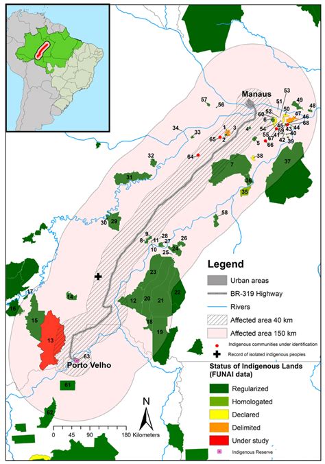 Indigenous Lands And Communities Impacted By Brazils Highway Br 319
