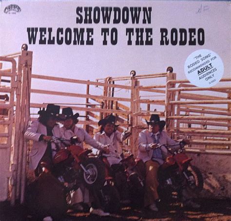 Showdown Welcome To The Rodeo 1980 Vinyl Discogs