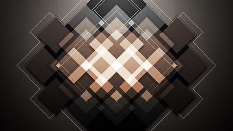 Abstract Geometry Pattern Brown Wallpapers Hd Desktop And Mobile