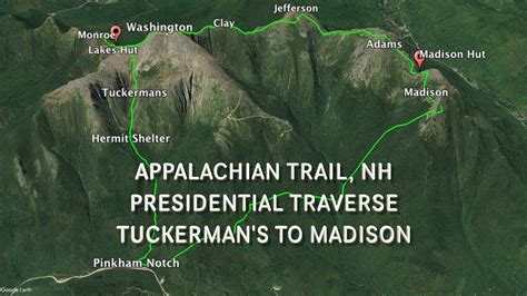 Appalachian Trail Nh Presidential Traverse Featuring Dji Spark