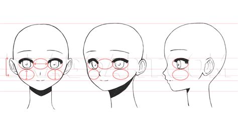How To Draw Anime Girl Faces Step By Step Drawing Guide By Desi Bell